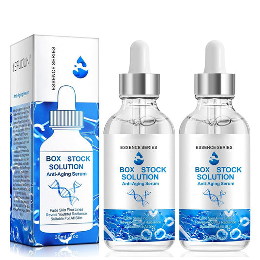 Yuanyuuo Box Face Serum bottle close-up with hydrating formula