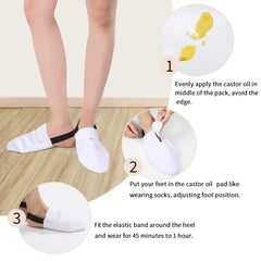 Adjustable Velcro strap on foot wrap