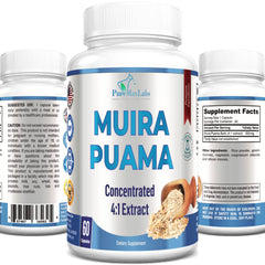 YUMMYVITE Muira Puama Capsules bottle on white background