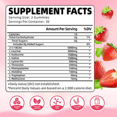 YUULAI EAA Gummies two bottles 120-count