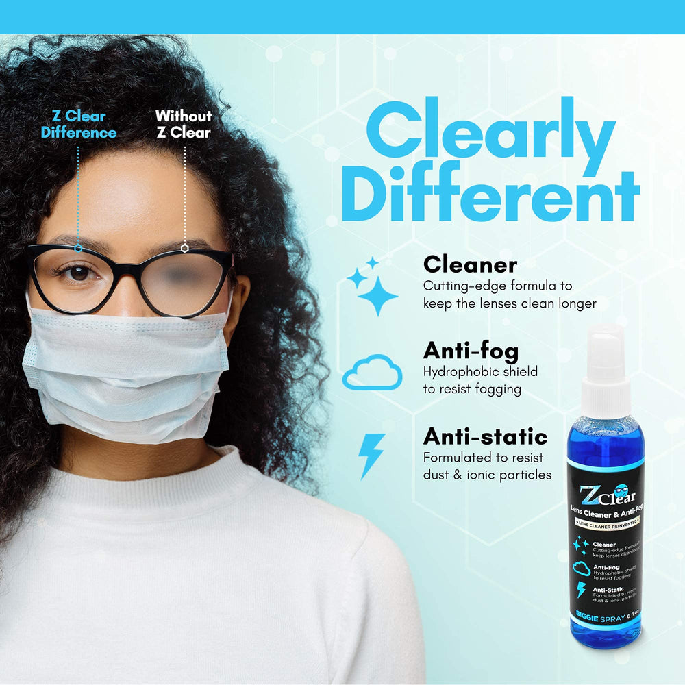 Product shot of Z Clear Anti-Fog 6oz Spray