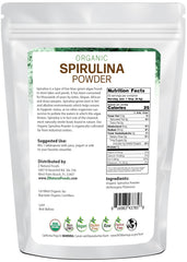 Back packaging showing nutritional information