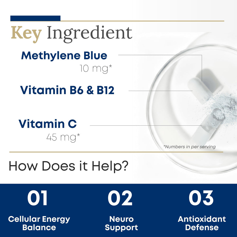 Supplement bottle label featuring Vitamin C, B12, and B6 ingredients
