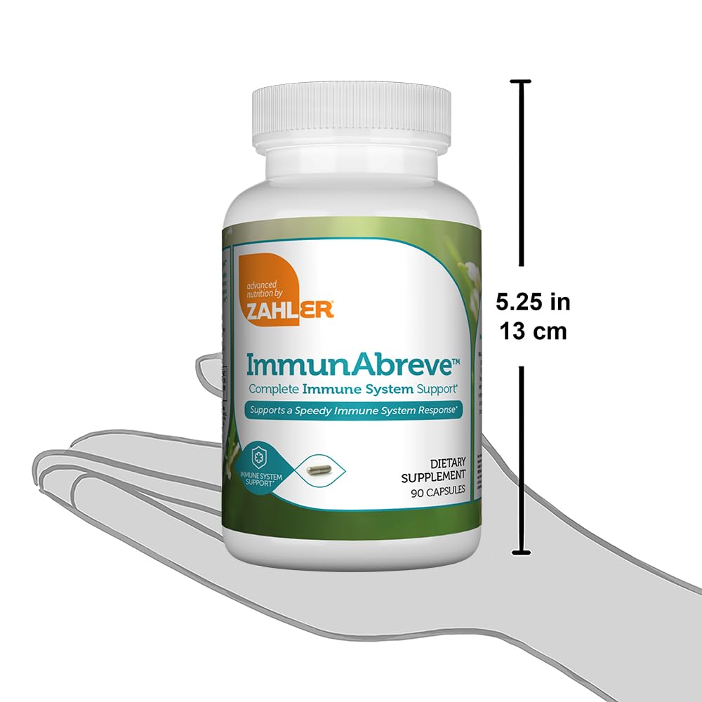 Illustration of ingredients and antioxidants in Zahler Abreve