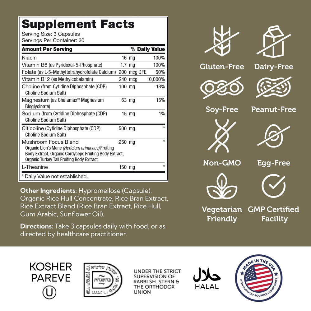Certified Kosher packaging for Zahler AdultFocus