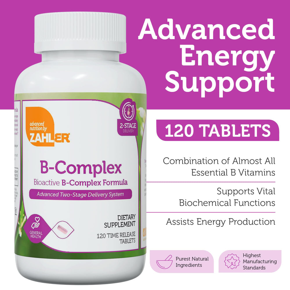 Illustration of two-stage delivery system for B-Complex vitamins