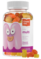 Zahler Chapter One M is for Multi kids multivitamin gummies bottle 60 count