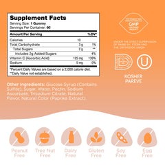 60-count bottle suitable for adults and kids