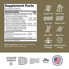 Zahler Diabetter bottle displayed with packaging in a GMP facility