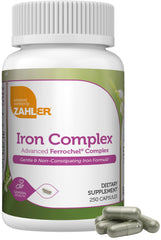 Zahler Iron Complex bottle front label
