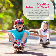 Dosing illustration showing 2 mL serving size of Zahler Kidophilus drops