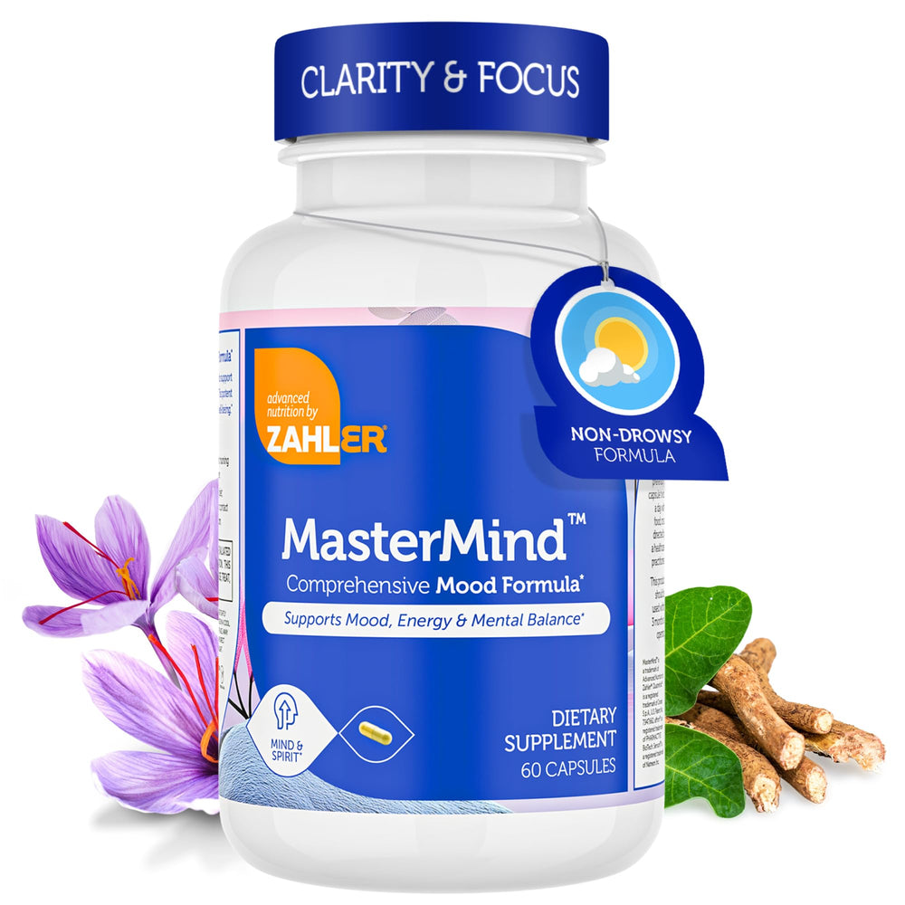Zahler Mastermind bottle with 60 capsules
