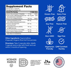 Manufactured in the USA in a GMP-certified facility