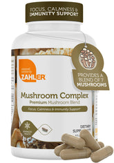 Zahler Mushroom Complex bottle and label