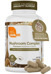 Zahler Mushroom Complex bottle and label