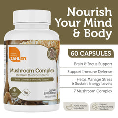 Zahler Mushroom Complex capsules