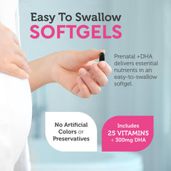 Vitamins and minerals list on Zahler Prenatal bottle