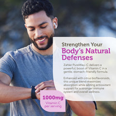 Non-acidic buffered formula gentle on the stomach