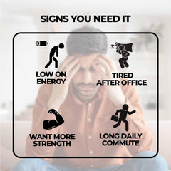 Energy boost concept with Shilajit capsule