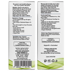 Greek oregano and mastic oil ingredients