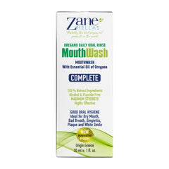 Mouthwash with oregano oil