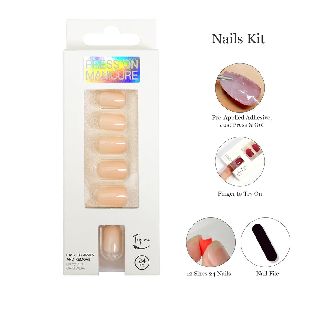 ZANVIA no-glue wear option keeps natural nails intact