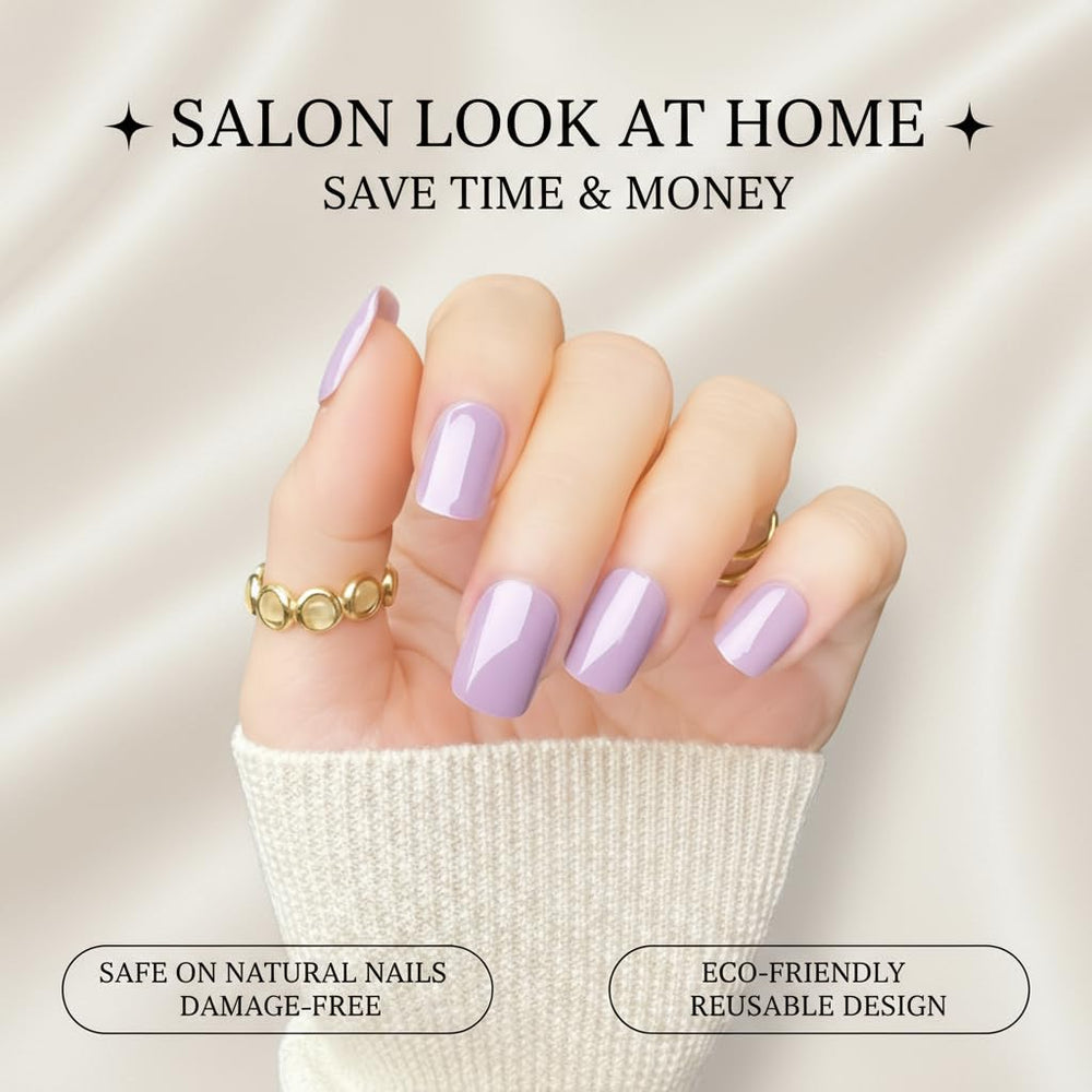 ZANVIA soft-flex material nails feel lighter and more natural.