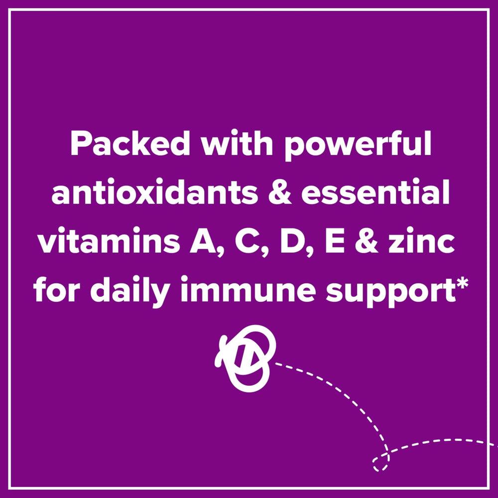 Packaging displaying Zarbee's Kid's Daily Immune Support 21-count