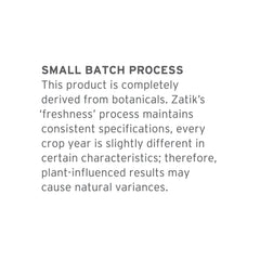 Nutrition label showing USDA Organic, vegan, halal and kosher certifications