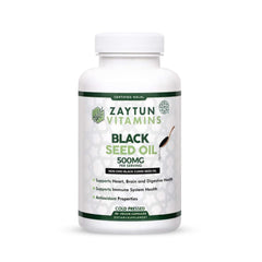 Zaytun Halal Black Seed Oil 90-capsule bottle