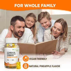 60-count ZA'ZA K ORGANICS Vitamin B2 Gummies bottle on display