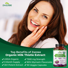 Manufacturing facility in the USA for Zazzee Milk Thistle