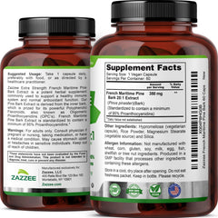 Non-GMO certification for Zazzee Pine Bark Extract
