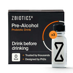 ZBiotics — Feel Better After Drinking 3-pack of 0.5 fl oz probiotic bottles