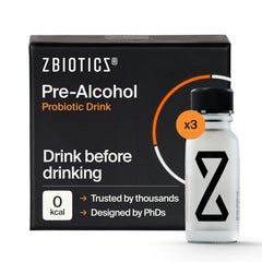 ZBiotics 3-pack of 0.5 fl oz probiotic bottles