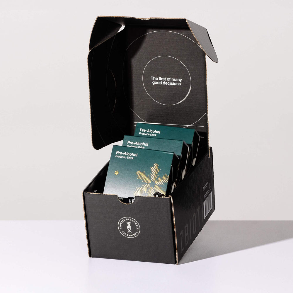 Travel-friendly ZBiotics packaging without refrigeration