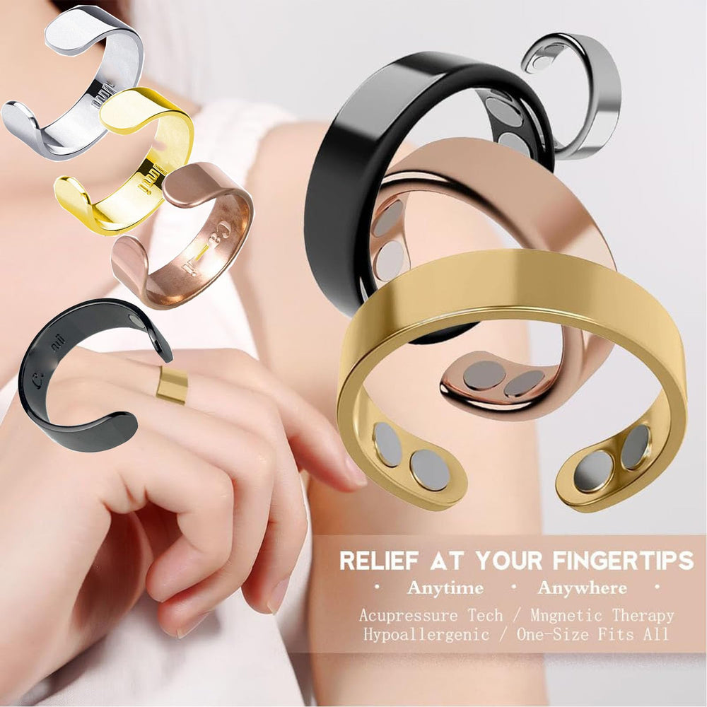 Auvulis Ring Gold - side angle highlighting open cuff