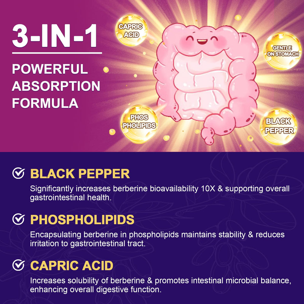 Illustration of cinnamon, ALA and capric acid benefits