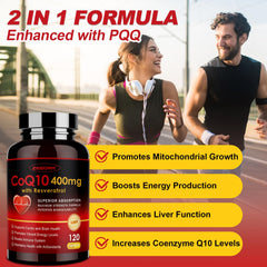 Vegan veggie capsules of ZEBORA CoQ10