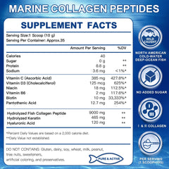 Hydrolyzed collagen powder texture