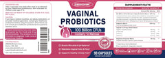Packaging design and product shot of ZEBORA Vaginal Probiotics