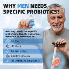 Active man lifestyle image associated with ZEBORA Probiotics for Men