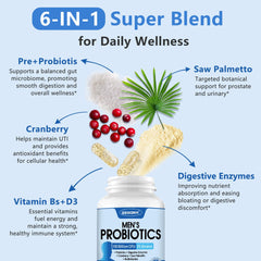 Saw Palmetto and Cranberry components included in ZEBORA for Men