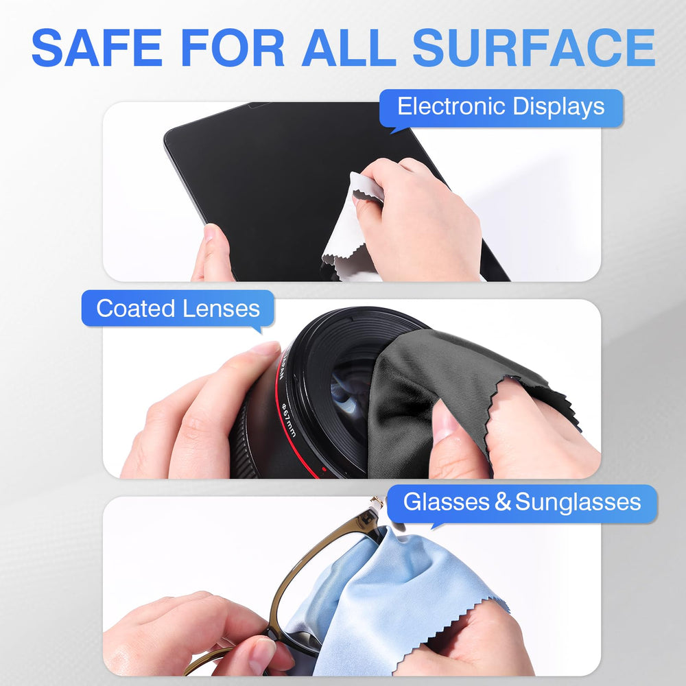 Close-up of lint-free, scratch-free Zeefpod cloth material