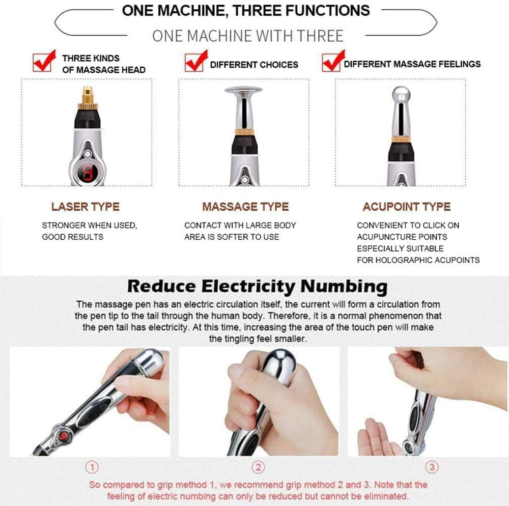 Specifications label and battery info for Zeerkeer Pen