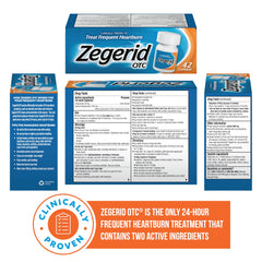 Zegerid OTC double-carton pack is ideal for home or office storage.