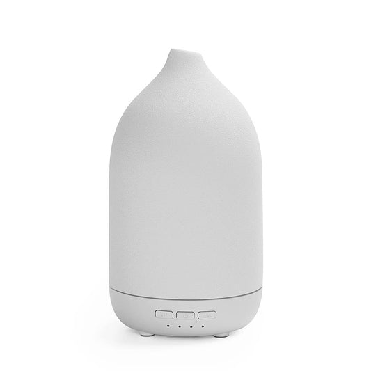 ZEIGGA LAB 100ml ceramic essential oil diffuser with stone finish