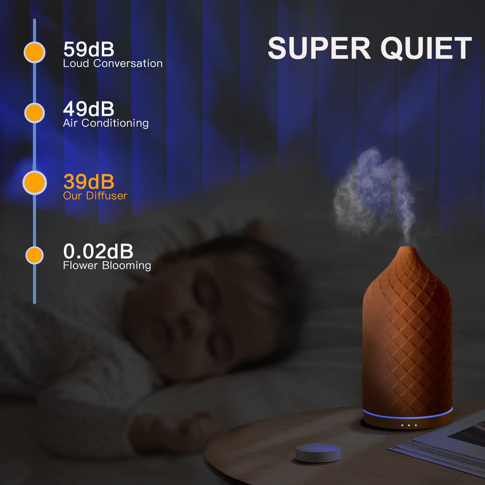 Diffuser in a large living room creating spa-like ambience