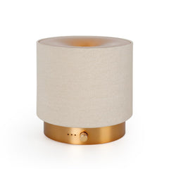 ZEIGGA LAB Elegant fabric aroma diffuser front view - M35 Gold