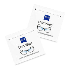 Close-up of wipe texture for coated optics